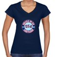 thumbnail image 1 of USA Hockey Adult  Miracle on Ice 1980 USA Hockey Team Ladies Tee, 1 of 4