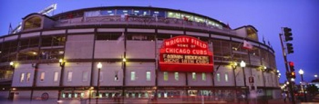 USA Illinois Chicago Cubs baseball Canvas Art - Panoramic Images (18 x 6)