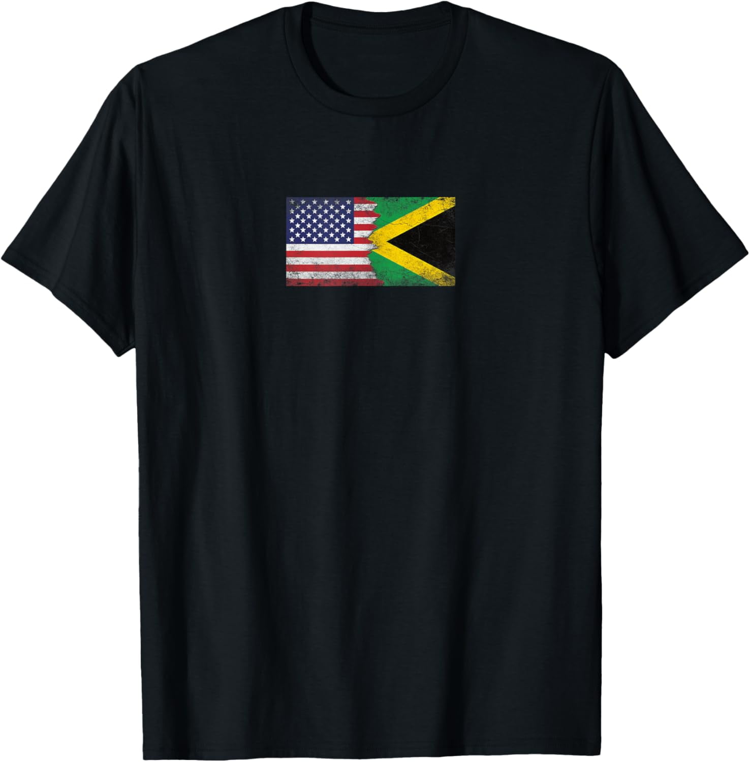 USA Jamaica Flags United States of America, Jamaican TShirt
