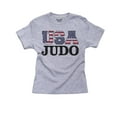 thumbnail image 1 of USA Judo - Olympic Games - Rio - Flag Boy's Cotton Youth Grey T-Shirt, 1 of 2