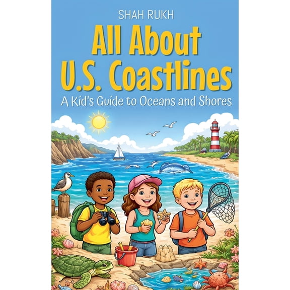 USA Knowledge Books for Kids All About U.S. Coastlines: A Kid's Guide to Oceans and Shores, Book 10, (Paperback)