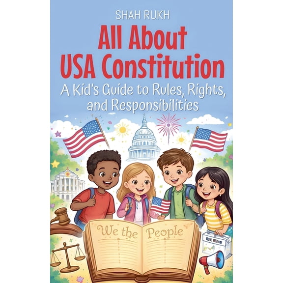 USA Knowledge Books for Kids All About USA Constitution: A Kid's Guide to Rules, Rights, and Responsibilities, Book 3, (Paperback)