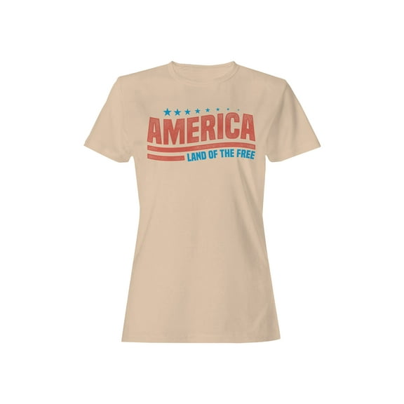 USA Land of the Free Women's T-shirt