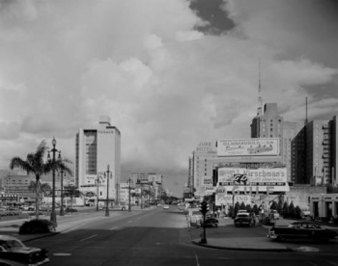 USA Louisiana New Orleans Canal Street Canvas Art - (18 x 24)
