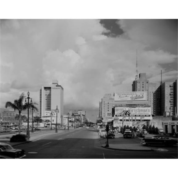 USA Louisiana New Orleans Canal Street Poster Print - 18 x 24 in.