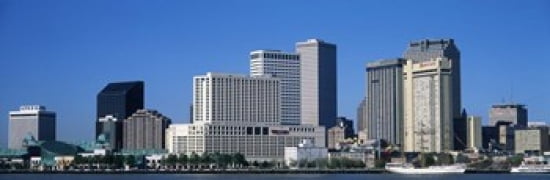 USA Louisiana New Orleans Canvas Art - Panoramic Images (36 x 12)