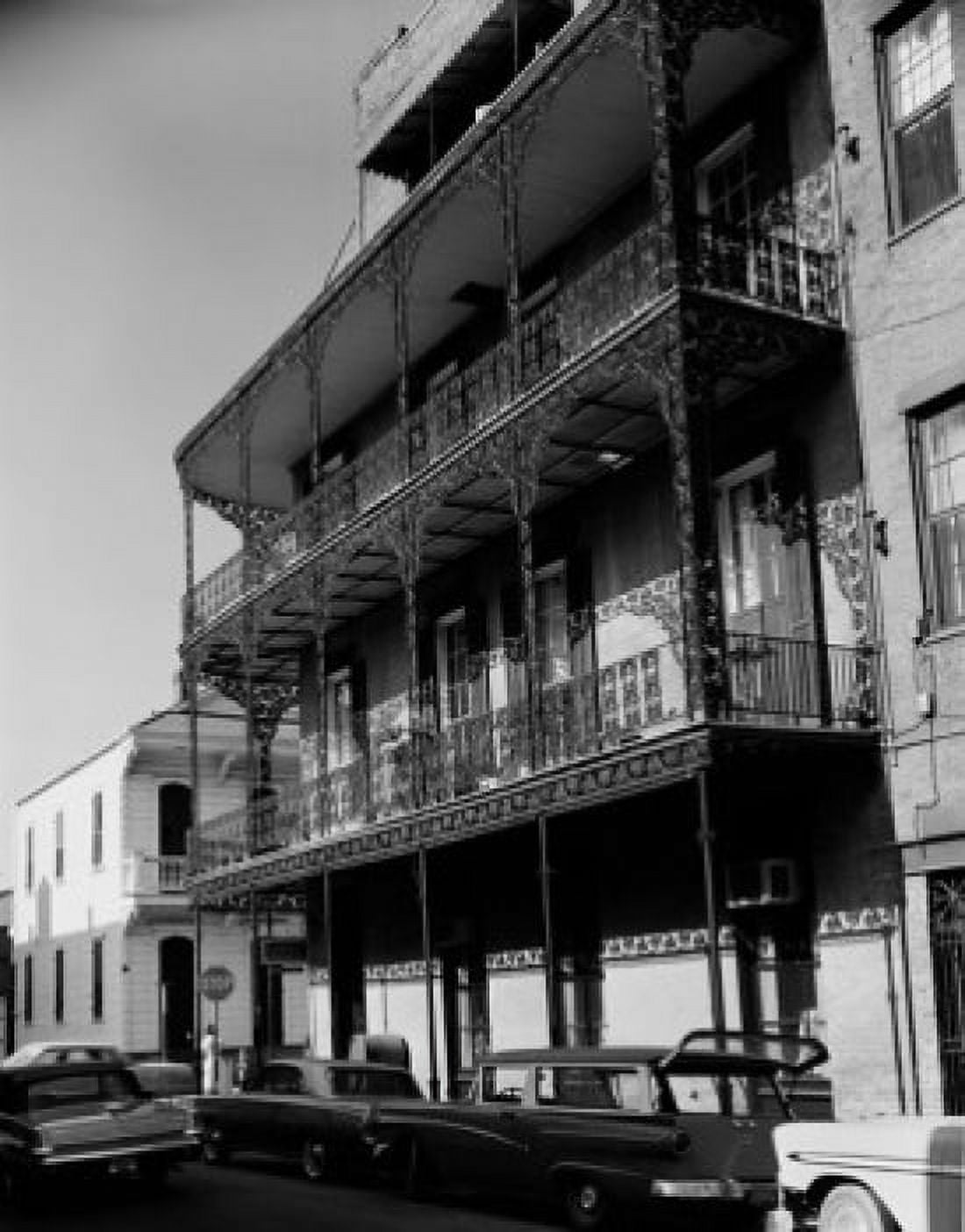 USA Louisiana New Orleans French Quarter Heine House Canvas Art - (24 x 36)