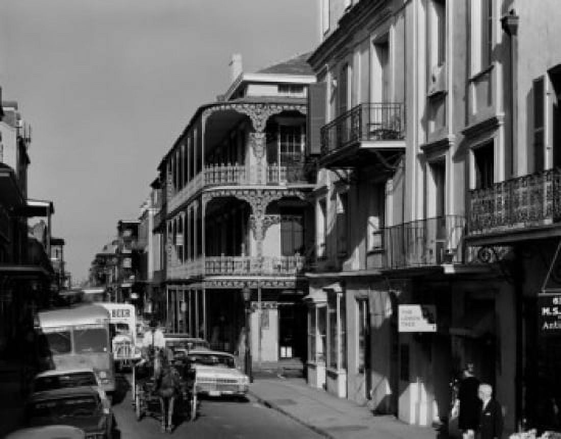 USA Louisiana New Orleans French Quarter Royal Street Canvas Art - (24 x 36)