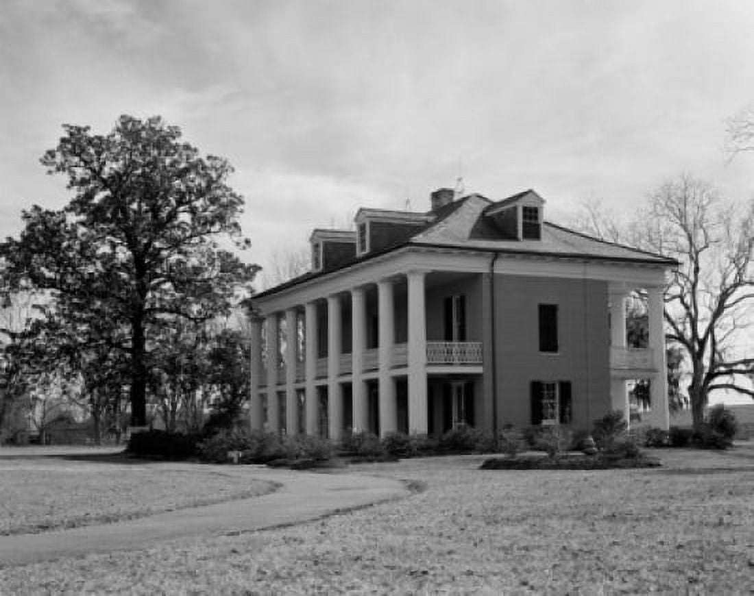 USA Louisiana Rene Beauregard House Canvas Art -  (18 x 24)