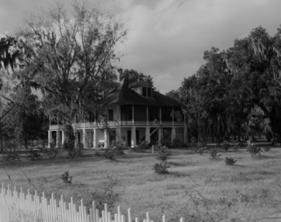 USA Louisiana St Bernard Kenilworth Plantation Home Canvas Art - (24 x 36)