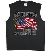 DECKED OUT DUDS USA Love it or Leave it t-shirt sleeveless t-shirt muscle tee for men