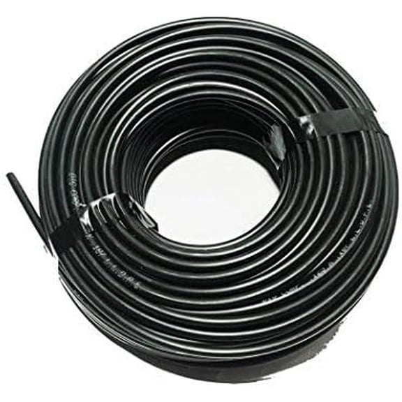 USA MADE - 1/4" Polyethylene Drip Irrigation/Hydroponics Tubing 100' (.170" ID x .250" OD) 100 ft' Roll