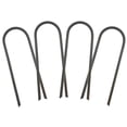 thumbnail image 1 of USA MADE - (4-Piece Set) Trampoline Wind Stakes 0.375 Inch Heavy Duty Stake Safety Ground Anchor Non-Galvanized Steel Rebar Wind Stakes, 1 of 1