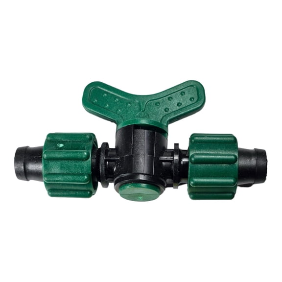 50 Pack USA MADE - Irritec Tape Loc Coupler w/ Valve | Drip Irrigation Fittings 5/8" | Long-term Leak-Free Connection
