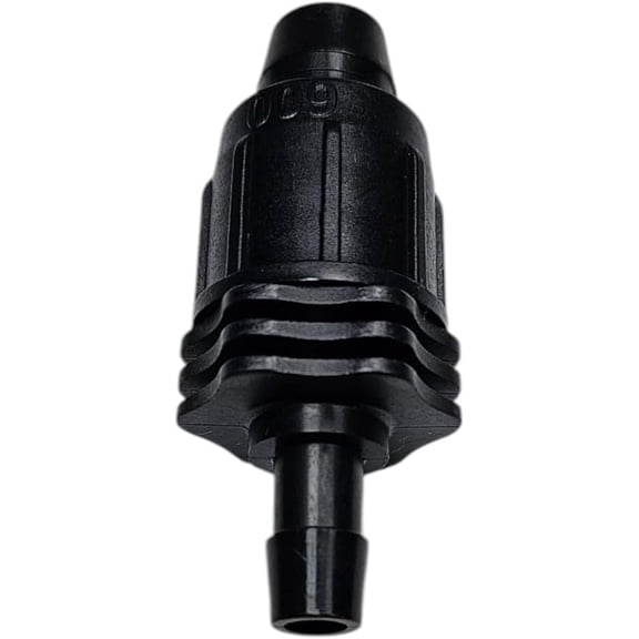 USA MADE - (100 Pack) Irritec Tape Loc Fittings 1/2" Loc x .400" Barb | Couplers, Tees, Elbows A1-H6B400 | Drip Irrigation Fittings | Long-term Leak-Free Connection | 100 Pack