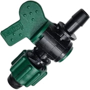 50 pack USA MADE - Irritec Tape Loc Fittings for 5/8" Drip Tape | Couplers, Tees, Elbows A1-T5 | Drip Irrigation Fittings | Long-term Leak-Free Connection Tape Loc x .400 Barb w/Valve