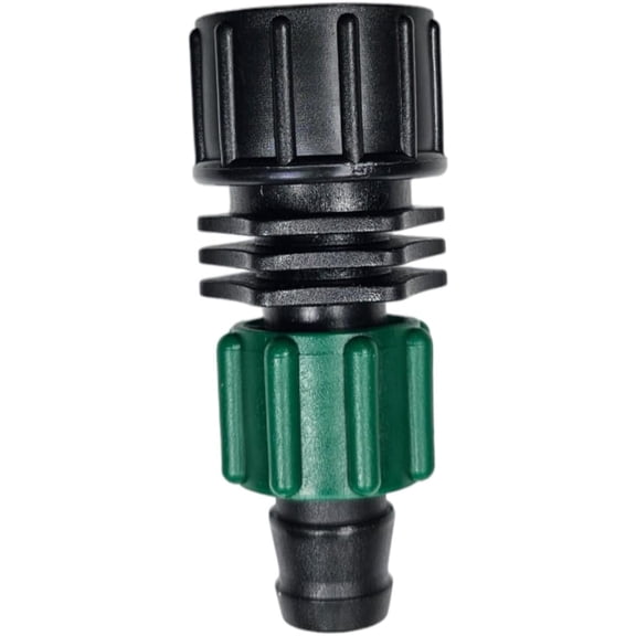 USA MADE - Irritec Tape Loc Fittings for 5/8" Drip Tape | Couplers, Tees, Elbows A1-T5 | Drip Irrigation Fittings | Long-term Leak-Free Connection (Tape Loc x Female Hose Swivel, 25)