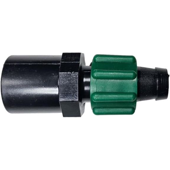 USA MADE - Irritec Tape Loc Fittings for 5/8" Drip Tape | Couplers, Tees, Elbows A1-T5 | Drip Irrigation Fittings | Long-term Leak-Free Connection (Tape Loc x PVC Adapter, 25)