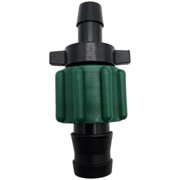 100 pack USA MADE - Irritec Tape Loc Fittings for 5/8" Drip Tape | Couplers, Tees, Elbows A1-T5B400A | Drip Irrigation Fittings | Long-term Leak-Free Connection Tape Loc x .400 Barb