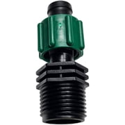 100 Pack USA MADE - Irritec Tape Loc Fittings for 5/8" Drip Tape | Couplers, Tees, Elbows A1-T5HT | Drip Irrigation Fittings | Long-term Leak-Free Connection Tape Loc x Male Hose Thread