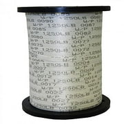USA Made 1250 Lb Polyester Pull Tape / Flat Rope - 1/2 x 1000