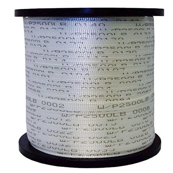 USA Made 2500 Lb Polyester Pull Tape / Flat Rope - 3/4" x 1000'