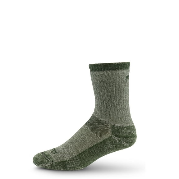 USA Made - Boot Socks - Expedition Weight - Hunting Socks - Merino Wool - Mountain Heritage - Olive Green - X-Large