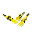 thumbnail image 1 of Constructive Eating Utensils for Kids (Set of 3) - Safe Materials, 1 of 9