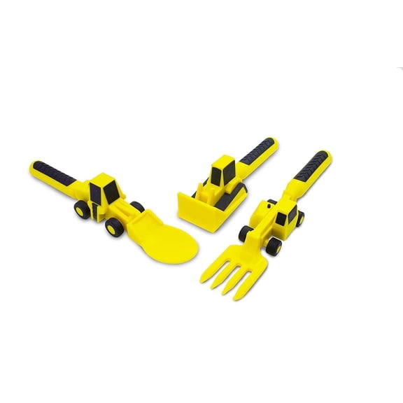 Constructive Eating Utensils for Kids (Set of 3) - Safe Materials