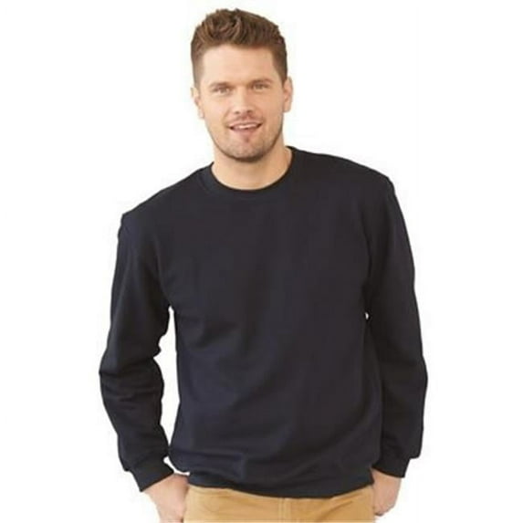 USA-Made Crewneck Sweatshirt, Cream - 3XL