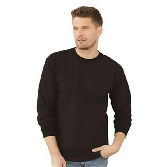 USA-Made Long Sleeve T-Shirt, Gold - Large