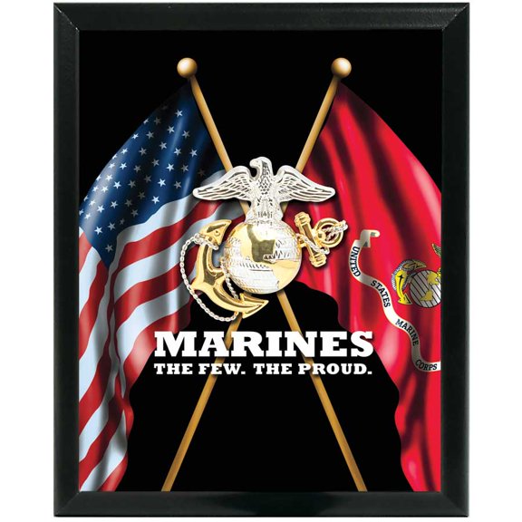 USA Made Marines The Few the Proud Custom Wall Plaque