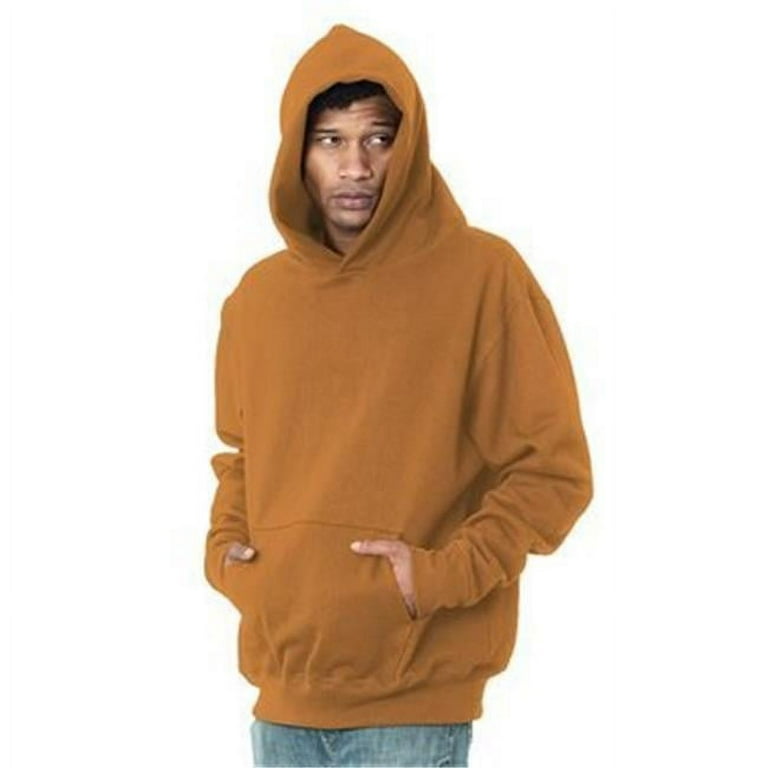 USA Made Super Heavy Oversized Hooded Sweatshirt Caramel Brown Extra Large Walmart