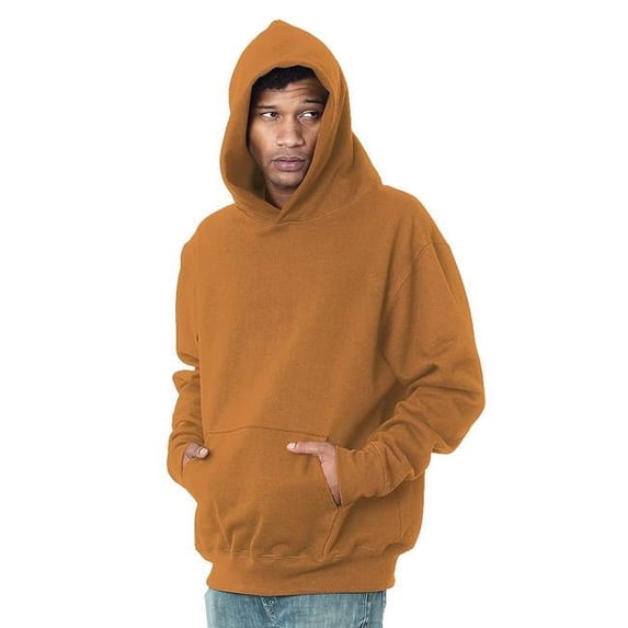 USA-Made Super Heavy Oversized Hooded Sweatshirt, Cream - 3XL