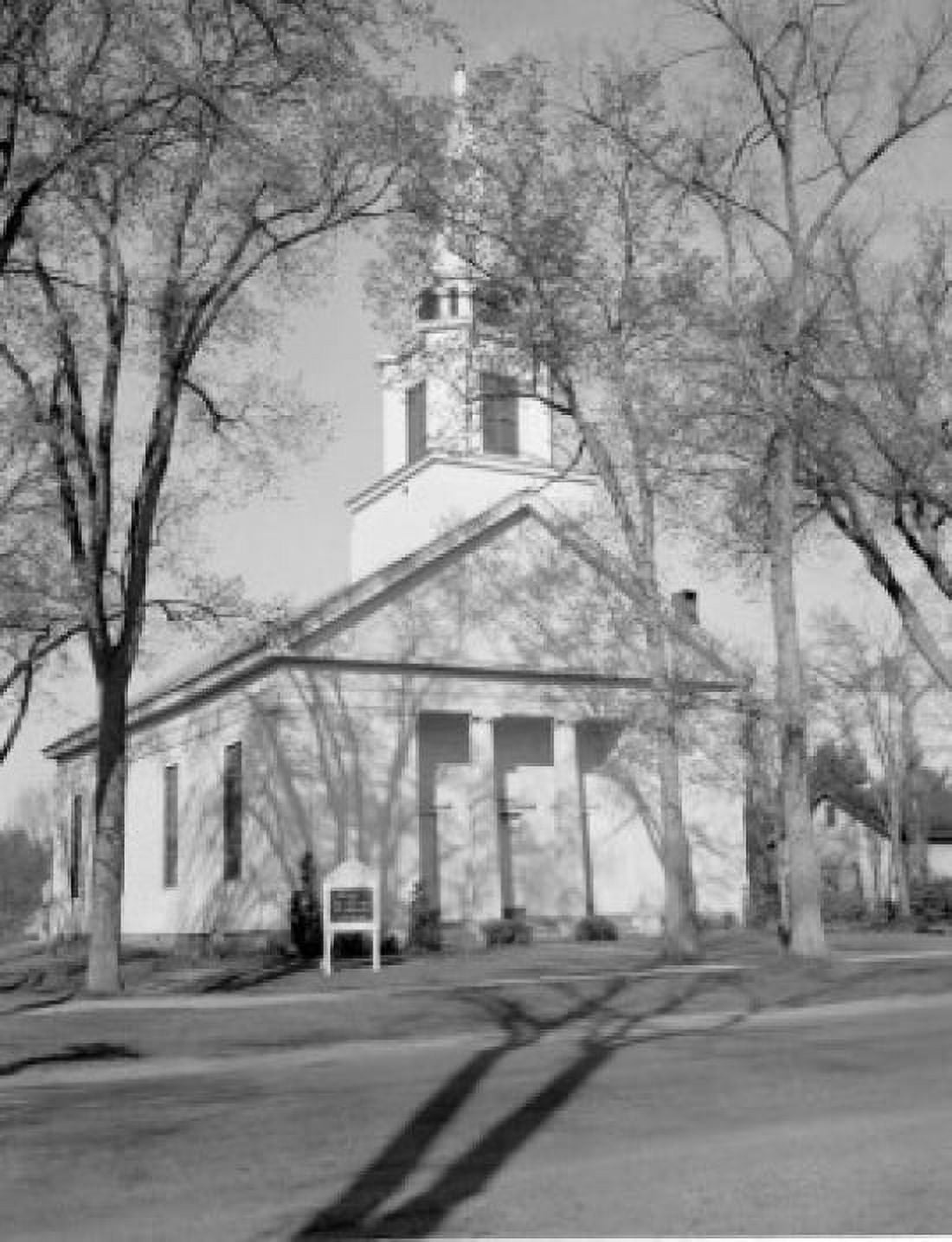 USA Maine Fryeburg Congregational Church Canvas Art - (24 x 36)