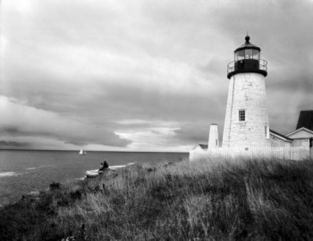 USA Maine Pemaquid Point Lighthouse Canvas Art - (18 x 24)