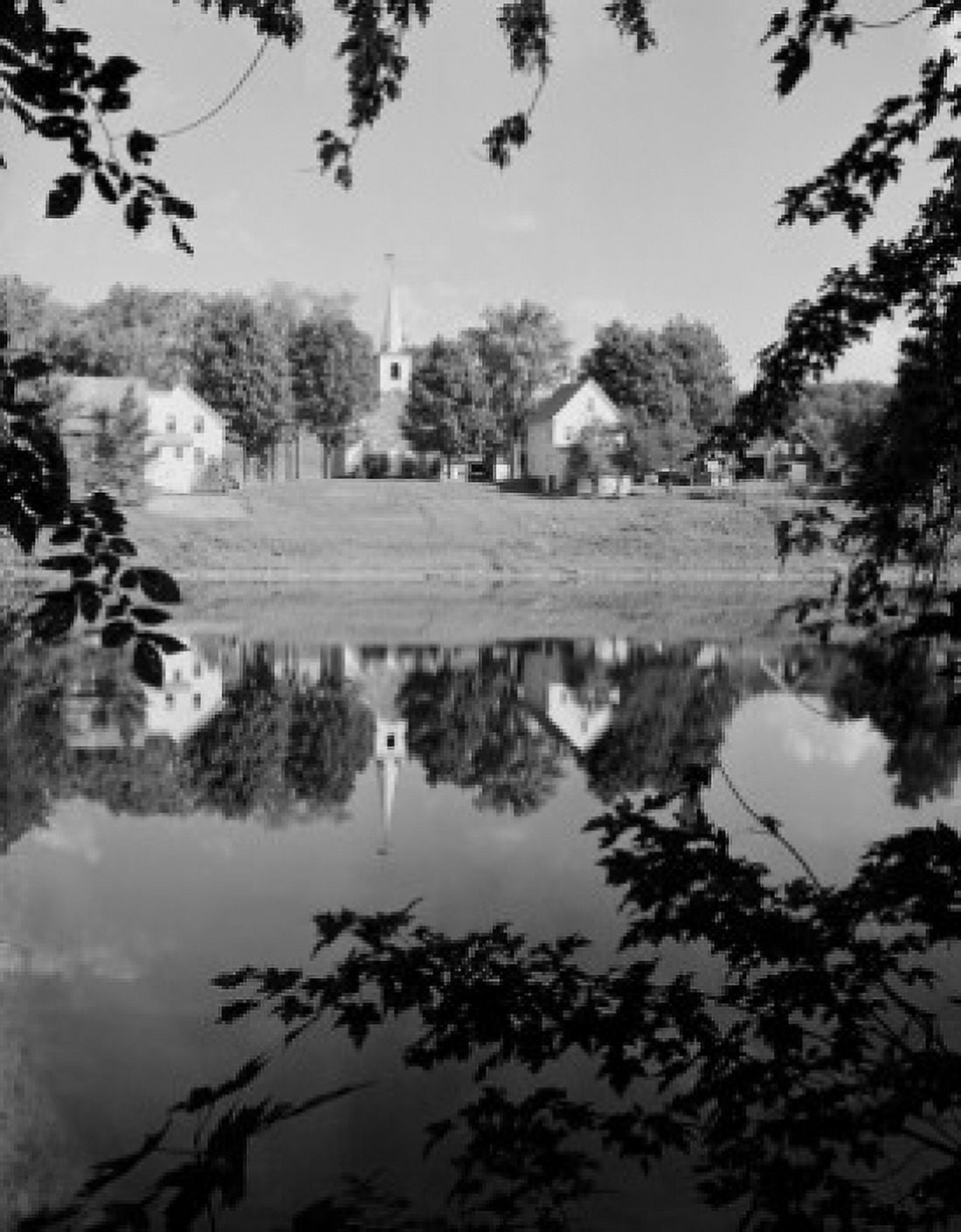 USA Maine Village of Rumford Center Canvas Art - (18 x 24)