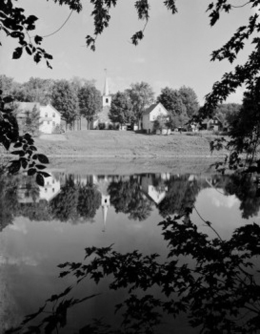 USA Maine Village of Rumford Center Canvas Art - (24 x 36)