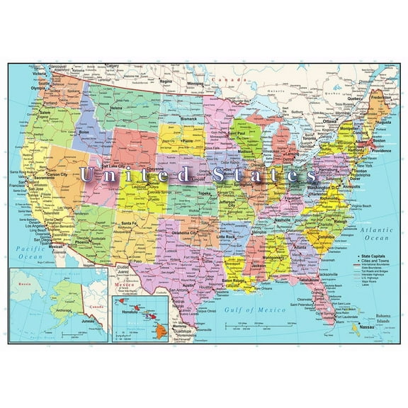 USA Map Puzzle 1000 Piece (Other)