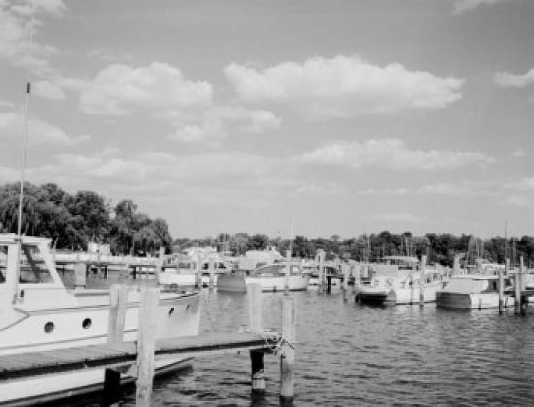 USA Maryland Georgetown Marina Canvas Art - (24 x 36)