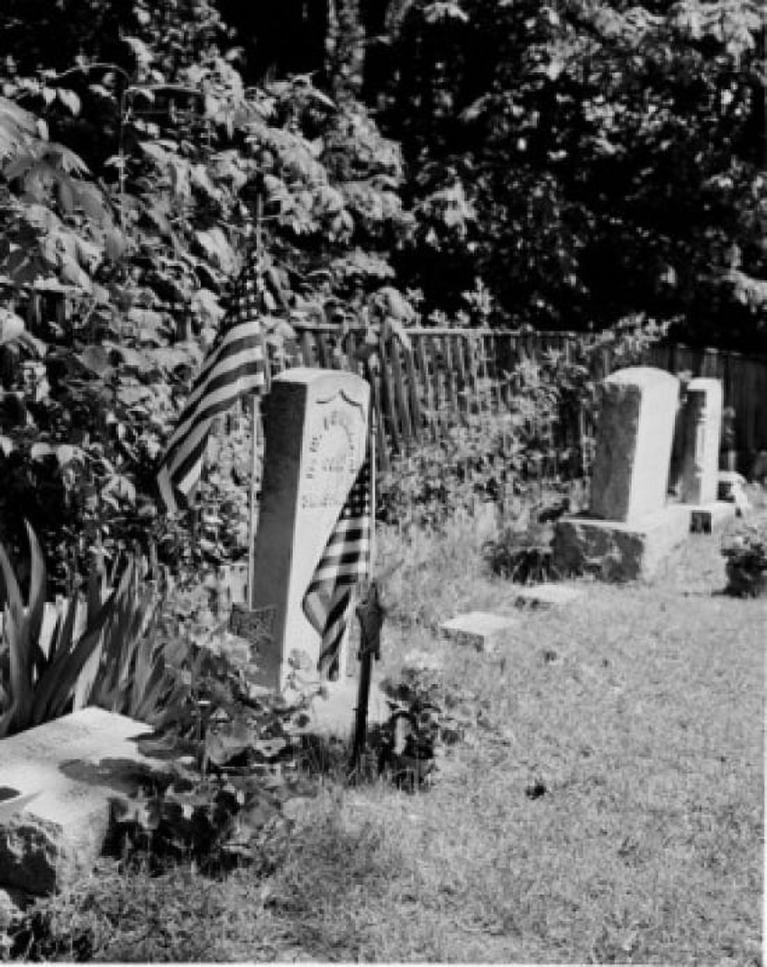 USA Massachusets Northfield Northfield Cemetery Canvas Art -  (18 x 24)