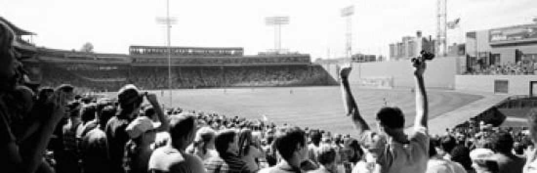 USA Massachusetts Boston Fenway Park Canvas Art - Panoramic Images (18 x 6)