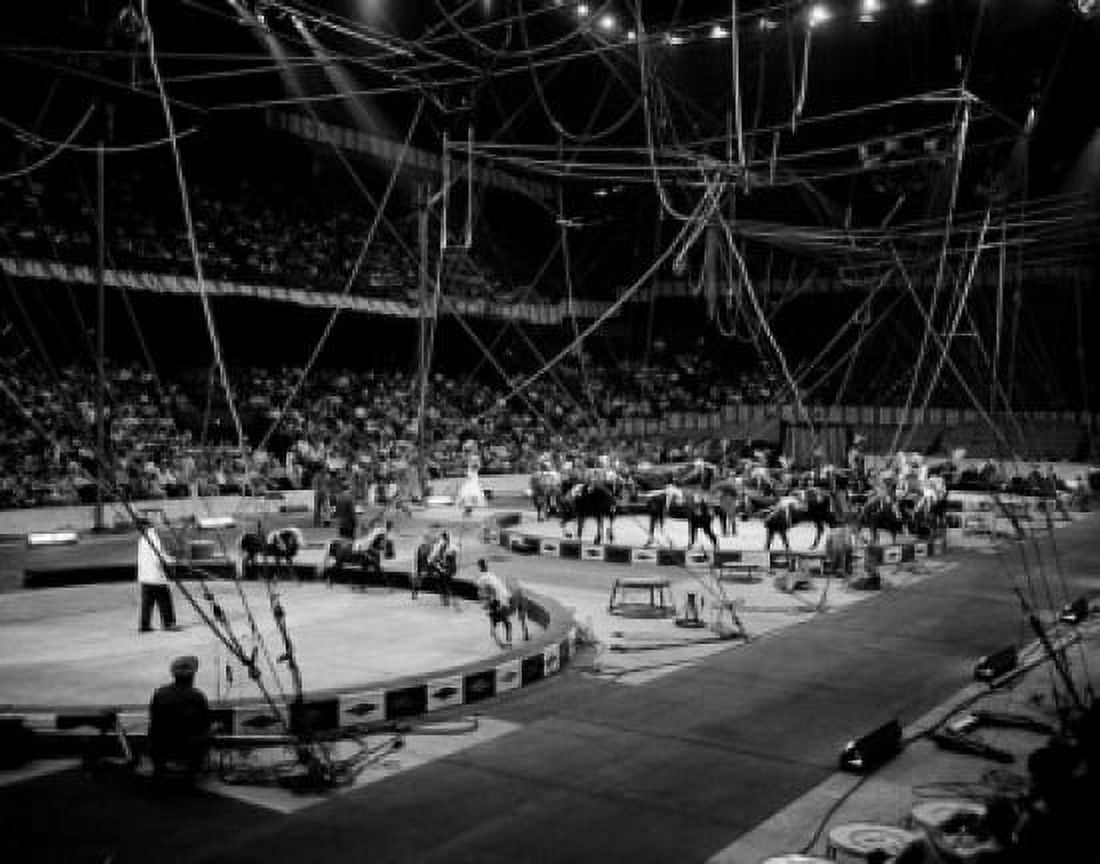 USA Massachusetts Boston Gardens Barnum and Bailey Ringling Brothers Circus Canvas Art - (24 x 36)