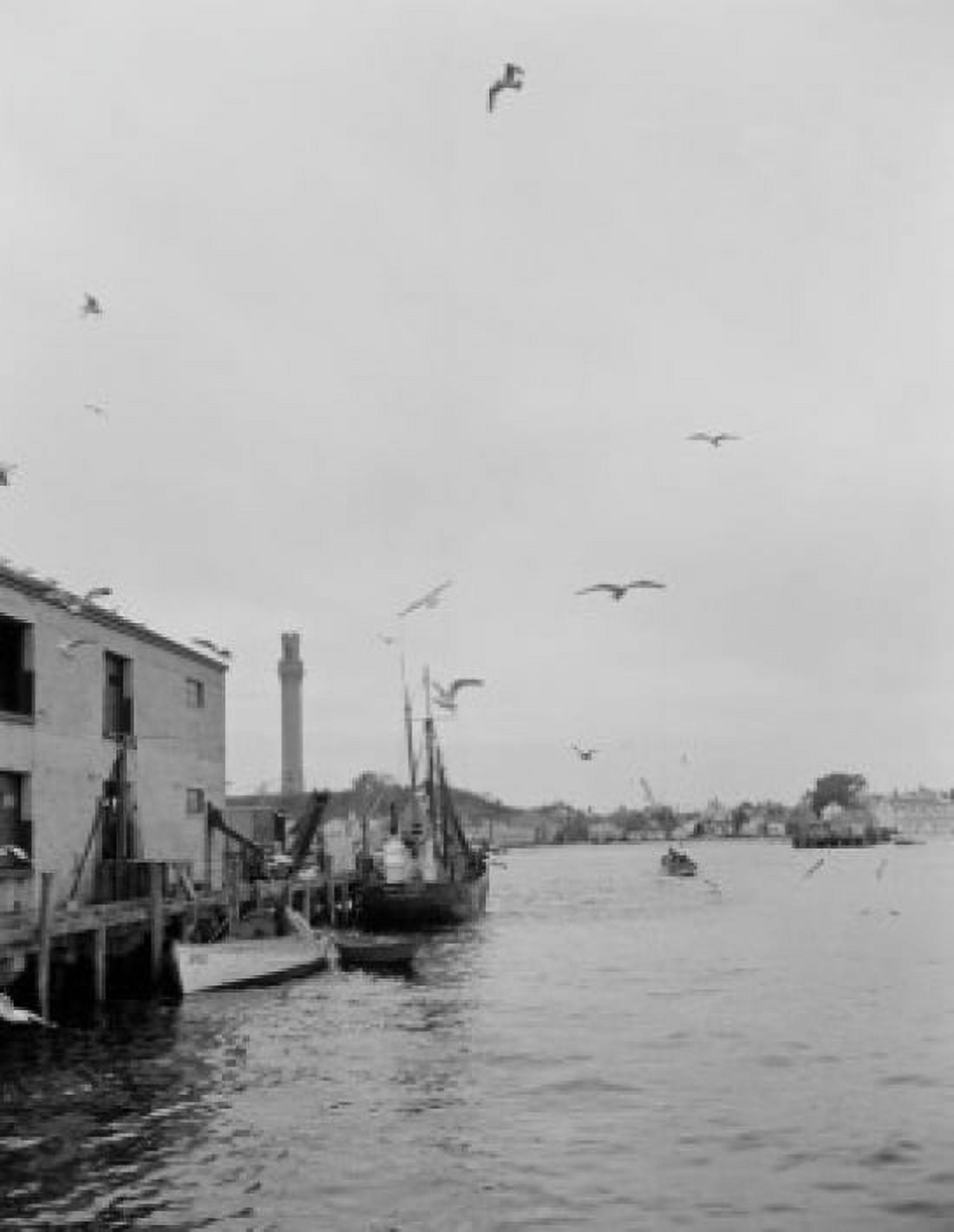 USA Massachusetts Cape Cod Province town harbor Canvas Art - (24 x 36)