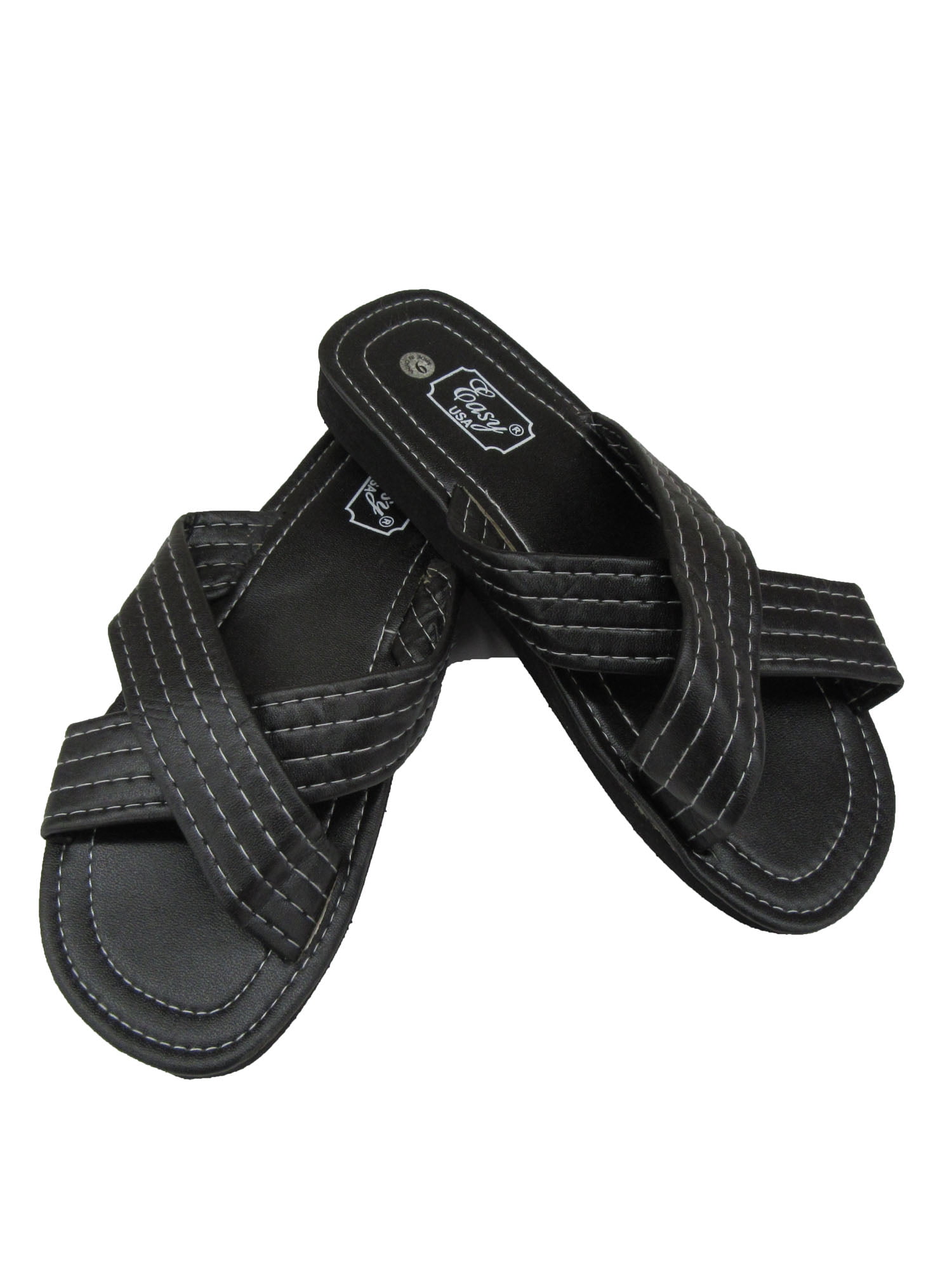 シューズ(男性用) CLUBHAUS My Own SlideSandals - Black Amazon.com: Wygwlg Men Closed Toe Sandals, Leather Genuine