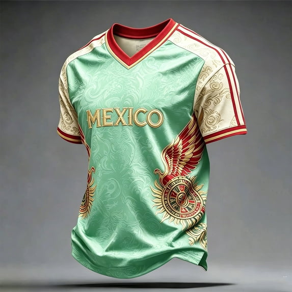 USA Mens Soccer Jersey Shirts 2026 Country Team Short SleeCrewe Crew Neck Fan International Football Shirt Retro Streetwear Top Mint Green L