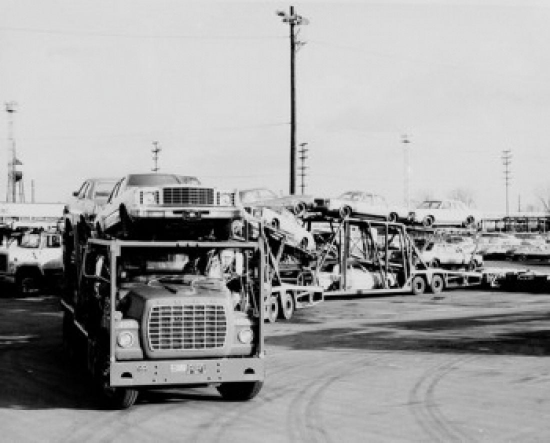 USA Michigan New cars from Ford Motor Company Canvas Art - (24 x 36)