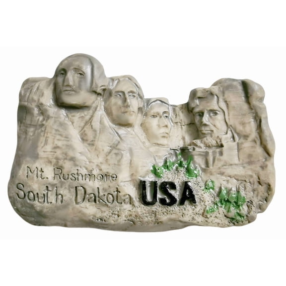 USA Mount Rushmore 3D Fridge Magnet Souvenir Gift,Resin Handmade USA Refrigerator Magnet Home Decoration Collection
