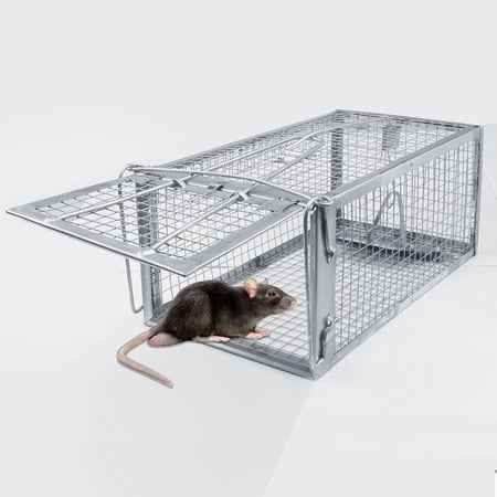 USA Mouse Trap Rat Trap Rodent Trap Live Catch Cage Easy to Set Up and Reuse