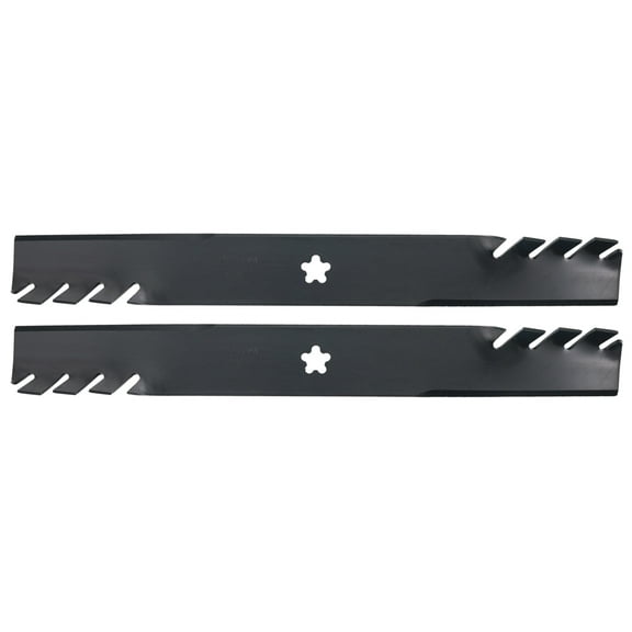 USA Mower Blades 2 Mulching Blades AYP 127843 134149 138498 138971 42" Deck